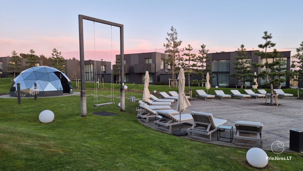 Basom home – My sea 3, Kunigiškiai – apartments with a terrace next to an eco pool, beautiful green area