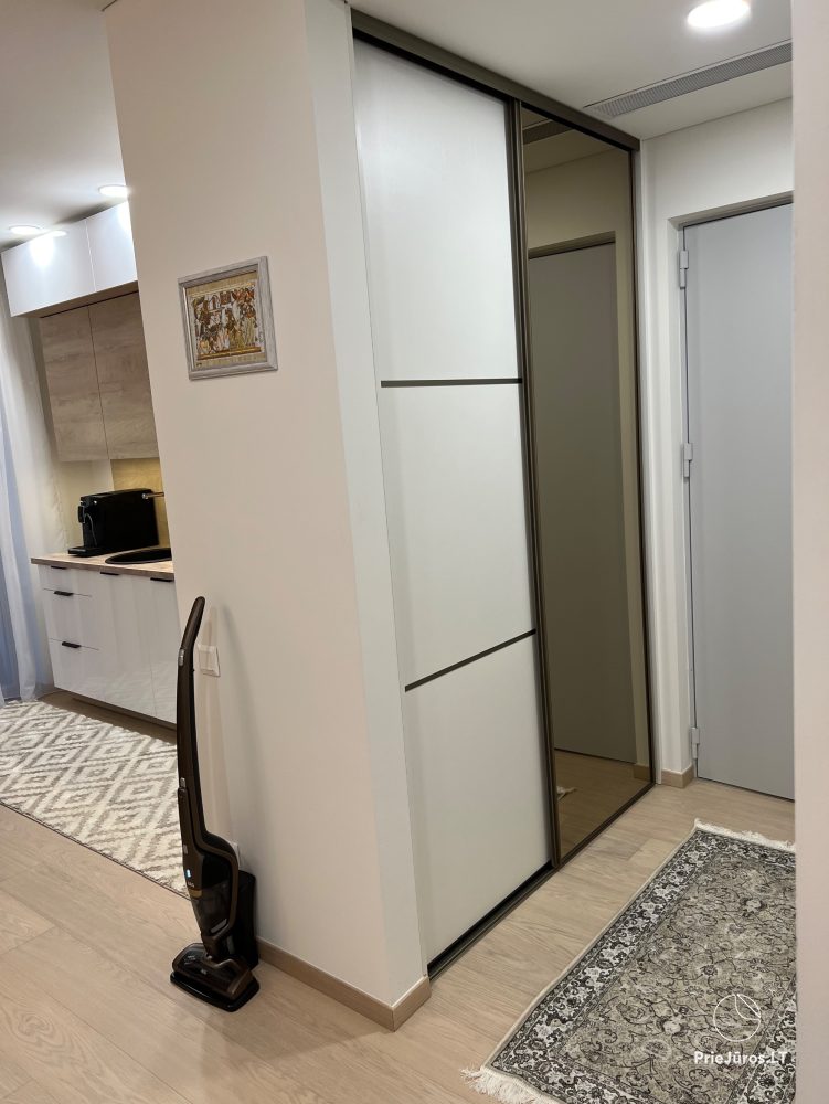 New apartments for rent in Juodkrante with private parking