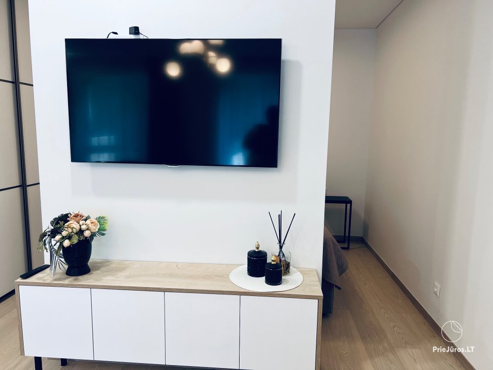 New apartments for rent in Juodkrante with private parking