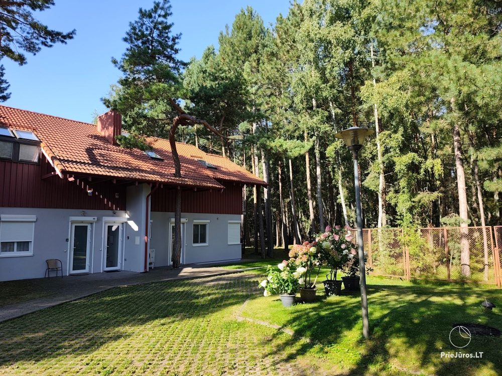 “Pušies namai” in Nida near the sea