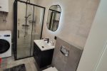 New cottage with spacious terrace up to 6 persons in Kunigiskiai