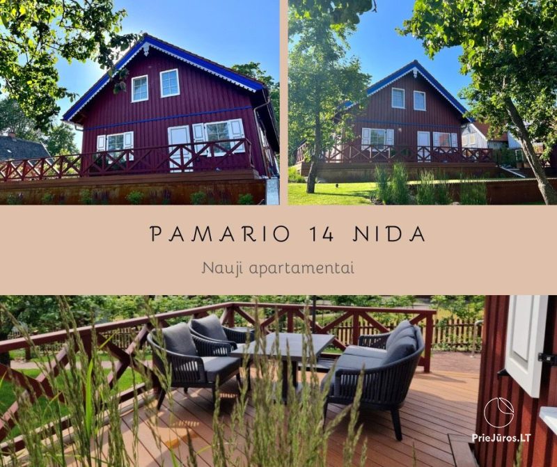 Pamario - 14 Apartments in Nida