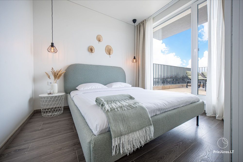 Kopa home – My Sea 2, Kunigiškiai. 2-bedroom apartments with terrace, complex with pool, entertainment