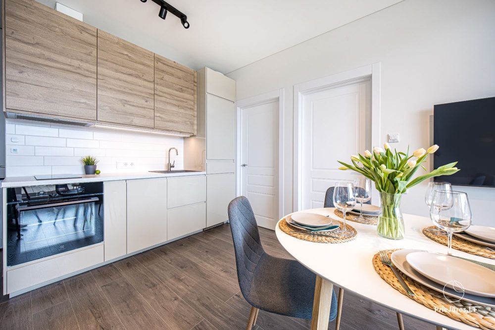 Kopa home – My Sea 2, Kunigiškiai. 2-bedroom apartments with terrace, complex with pool, entertainment