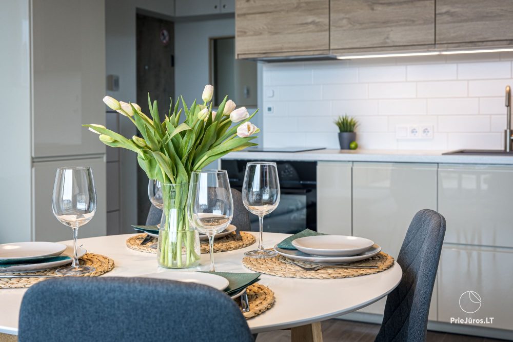 Kopa home – My Sea 2, Kunigiškiai. 2-bedroom apartments with terrace, complex with pool, entertainment
