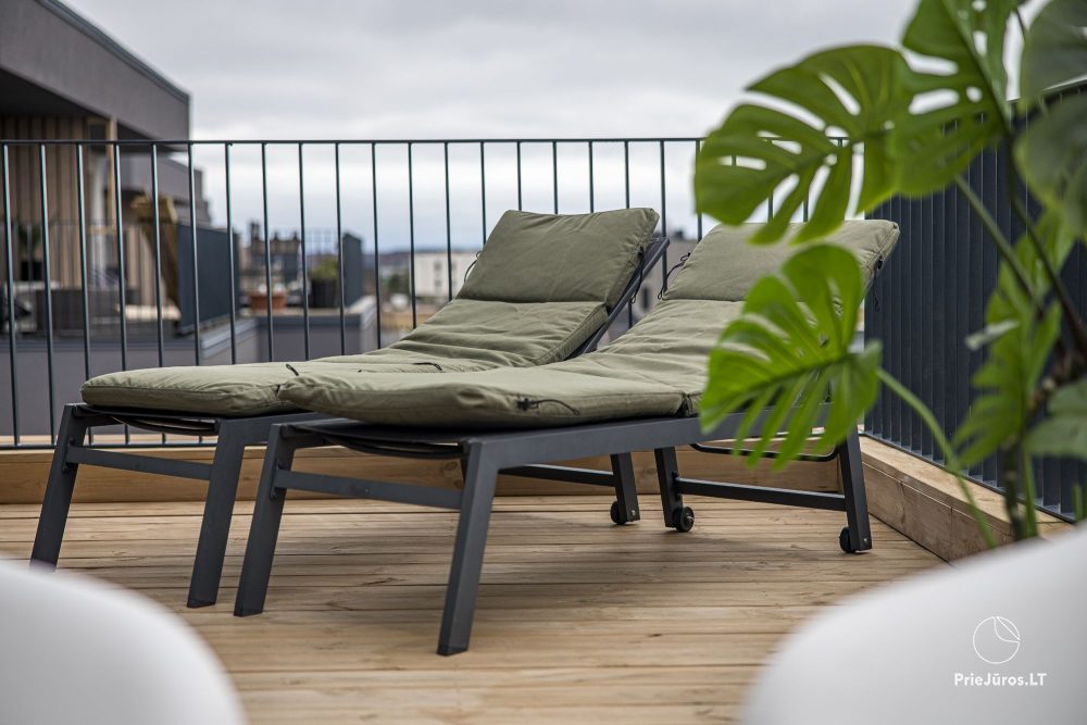 Kopa home – My Sea 2, Kunigiškiai. 2-bedroom apartments with terrace, complex with pool, entertainment