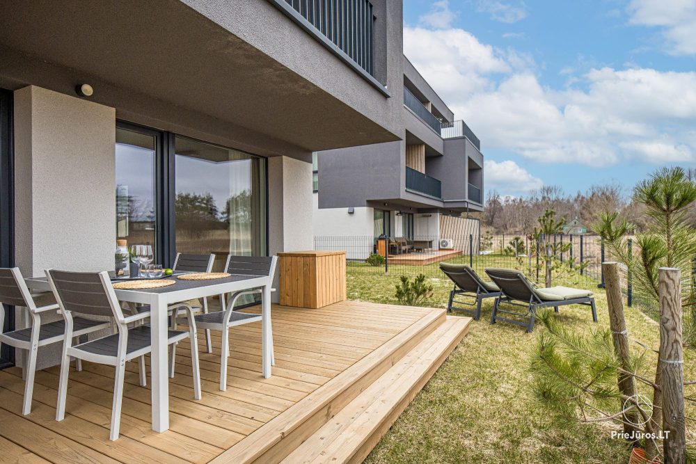 Smilga home – Mano jūra 2, Kunigiškiai – apartments with a terrace on the ground floor, pool in the complex, entertainment