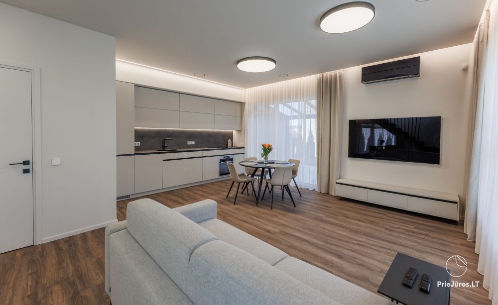 Two bedrooms cottage for families rest in Kunigiskiai