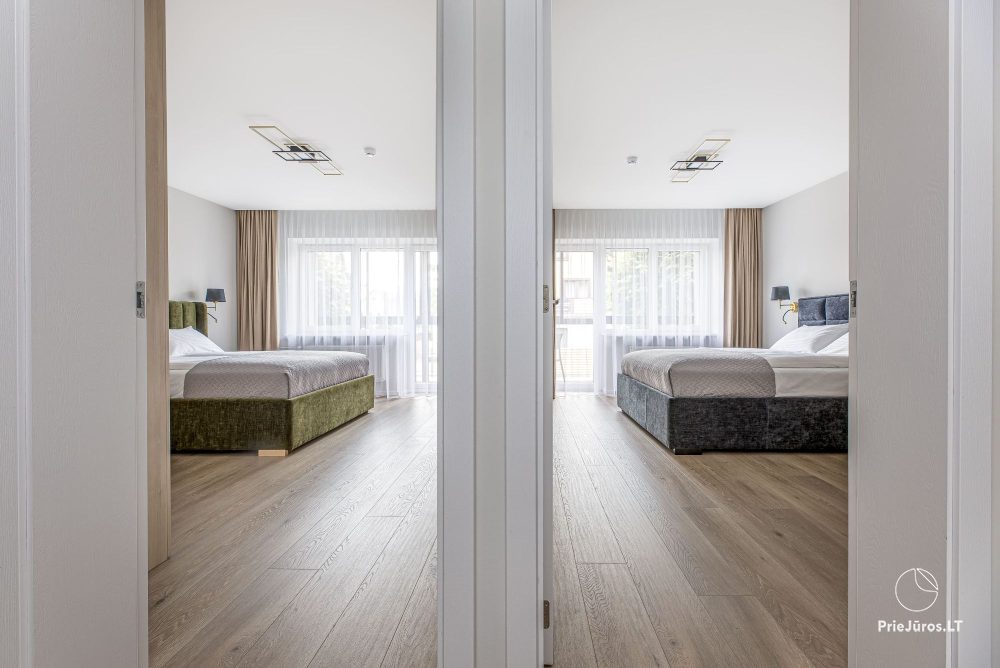 3 rooms apartment in center of Palanga