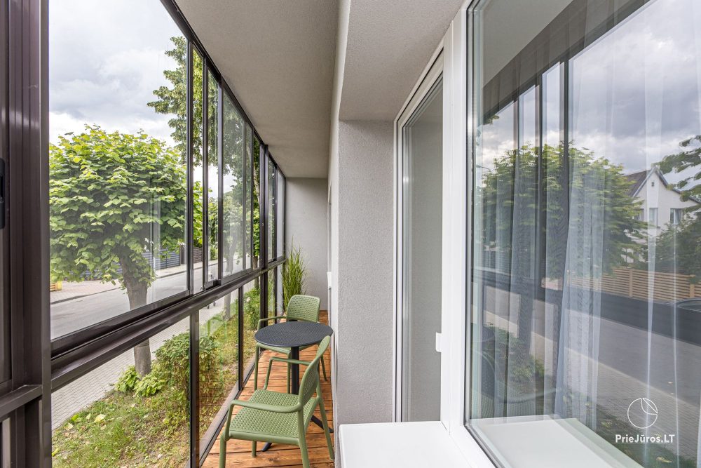 3 rooms apartment in center of Palanga