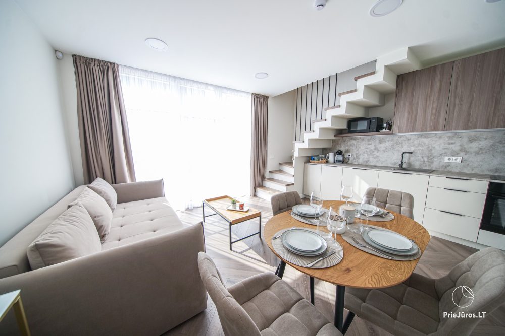 Well furnished apartment on two floors Ieva in Kunigiskiai