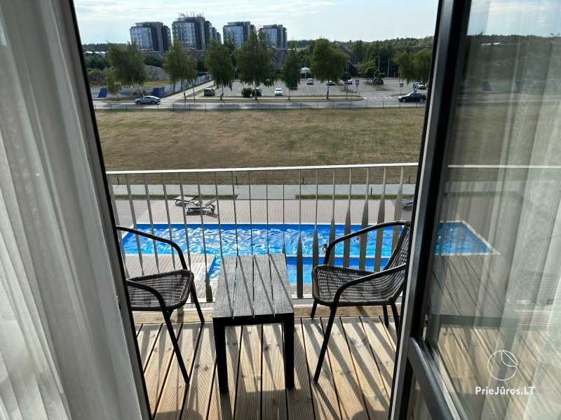 2 rooms apartment for rent in complex Mano Sventove, with pool