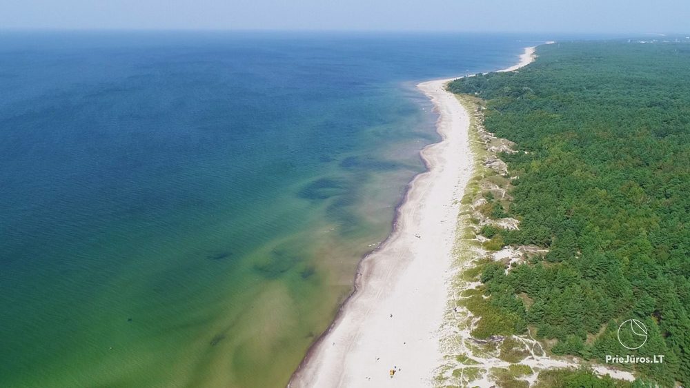 Новые апартаменты в Паланге «Birutės12» – 400 м до морского пляжа. Отдельные входы, двор