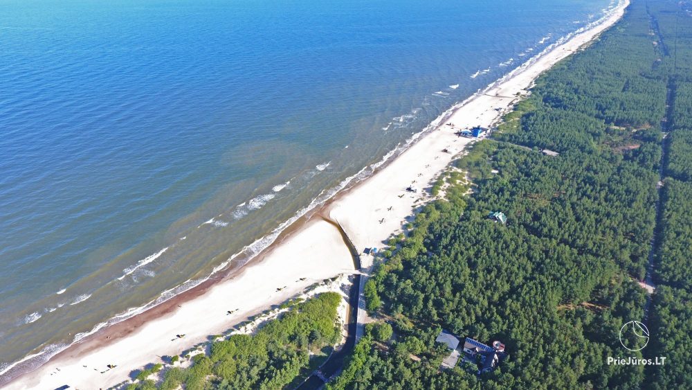 Новые апартаменты в Паланге «Birutės12» – 400 м до морского пляжа. Отдельные входы, двор