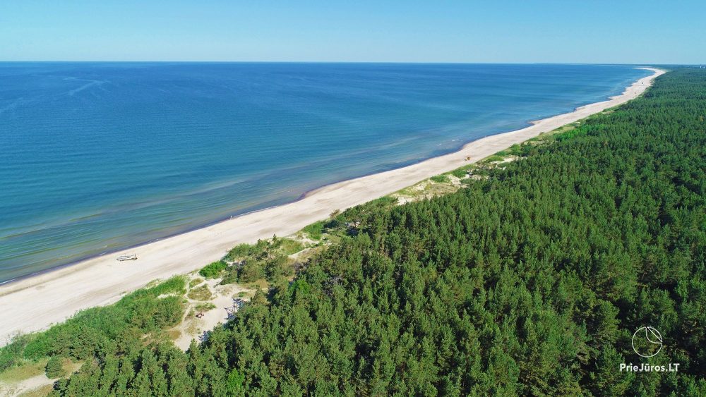 Новые апартаменты в Паланге «Birutės12» – 400 м до морского пляжа. Отдельные входы, двор