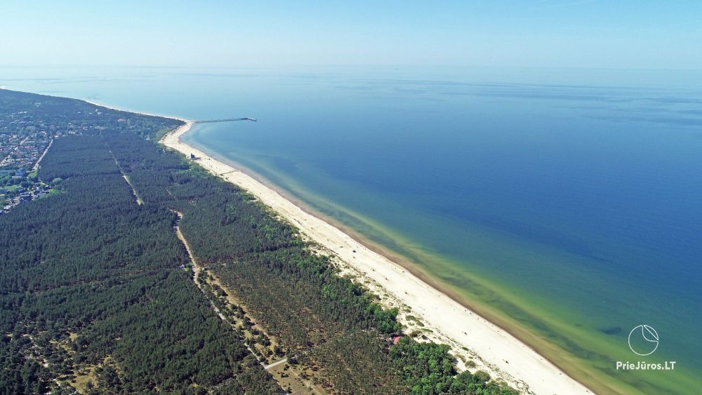 Новые апартаменты в Паланге «Birutės12» – 400 м до морского пляжа. Отдельные входы, двор