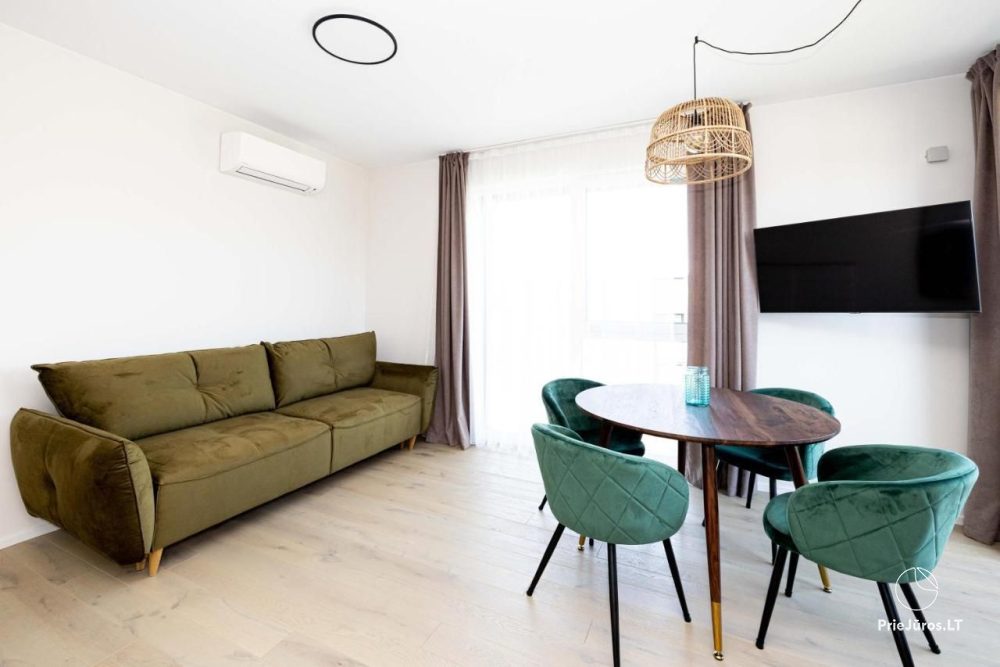 Pajurio Melis apartment in complex Mano Jura 3, in Kunigiskiai