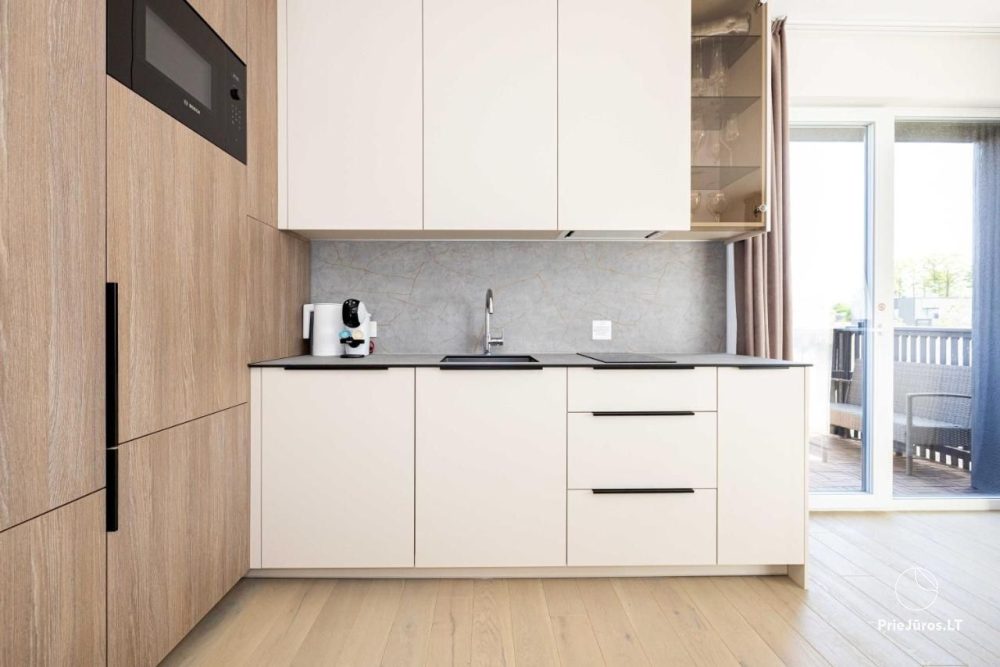 Pajurio Melis apartment in complex Mano Jura 3, in Kunigiskiai
