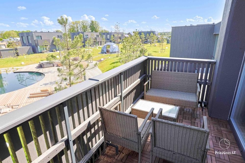 Pajurio Melis apartment in complex Mano Jura 3, in Kunigiskiai