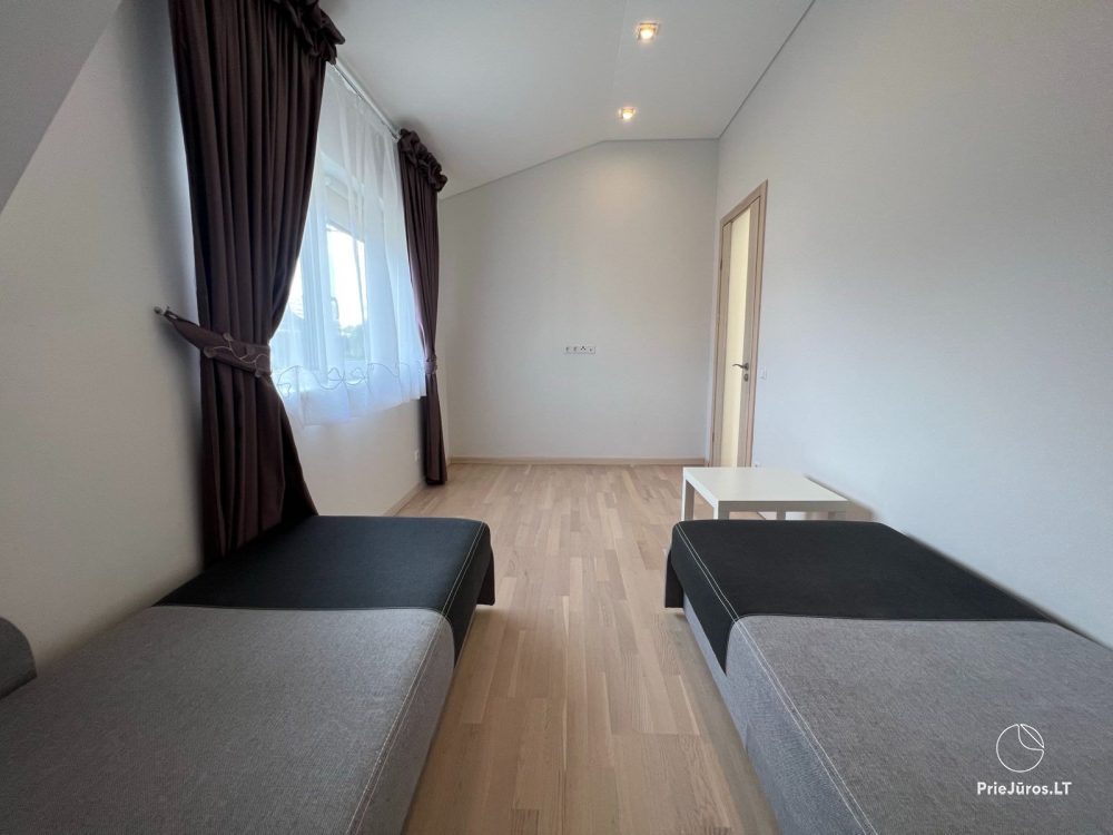Villa for rent in complex Gintarine smilga. Pool in the yard, 400 meters to the sea