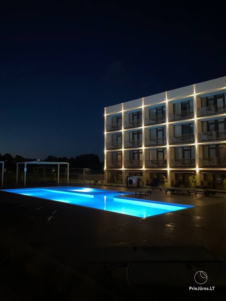 Apartment with pool in Sventoji, in complex Mano Sventove