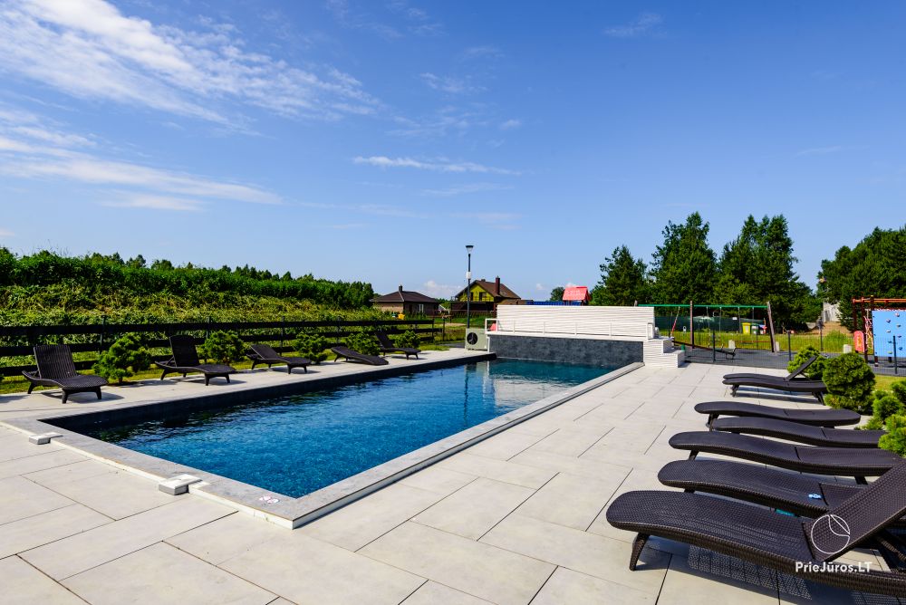 Eleonora - cottage J7 with heated pool and baths in Monciske