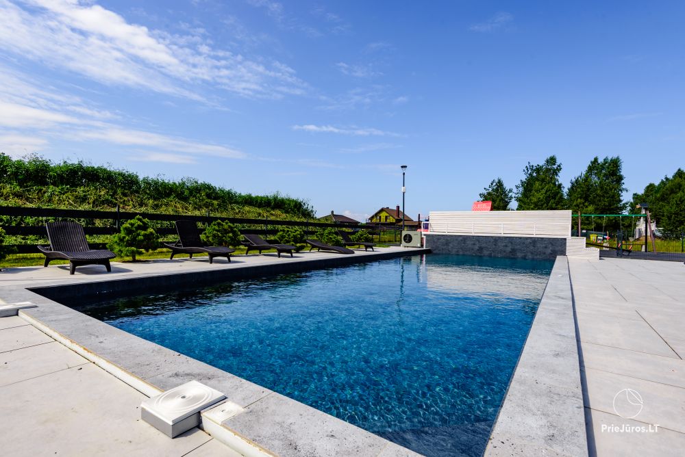 Eleonora - cottage J7 with heated pool and baths in Monciske