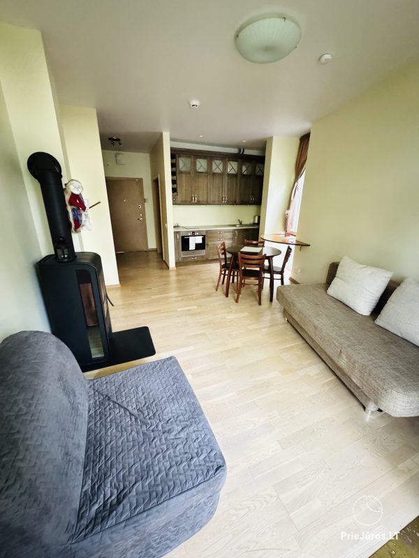 Two-room apartments for rent for 4 persons in Juodkrante