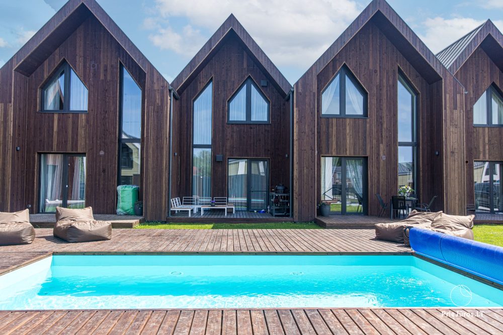 Sea Life home – Kunigiškiai – stylish two-bedroom cottage, pool in the yard