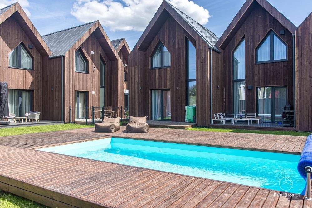 Sea Life home – Kunigiškiai – stylish two-bedroom cottage, pool in the yard