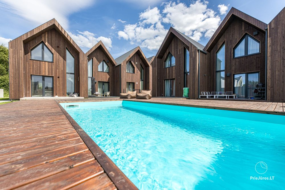 Sea Life home – Kunigiškiai – stylish two-bedroom cottage, pool in the yard