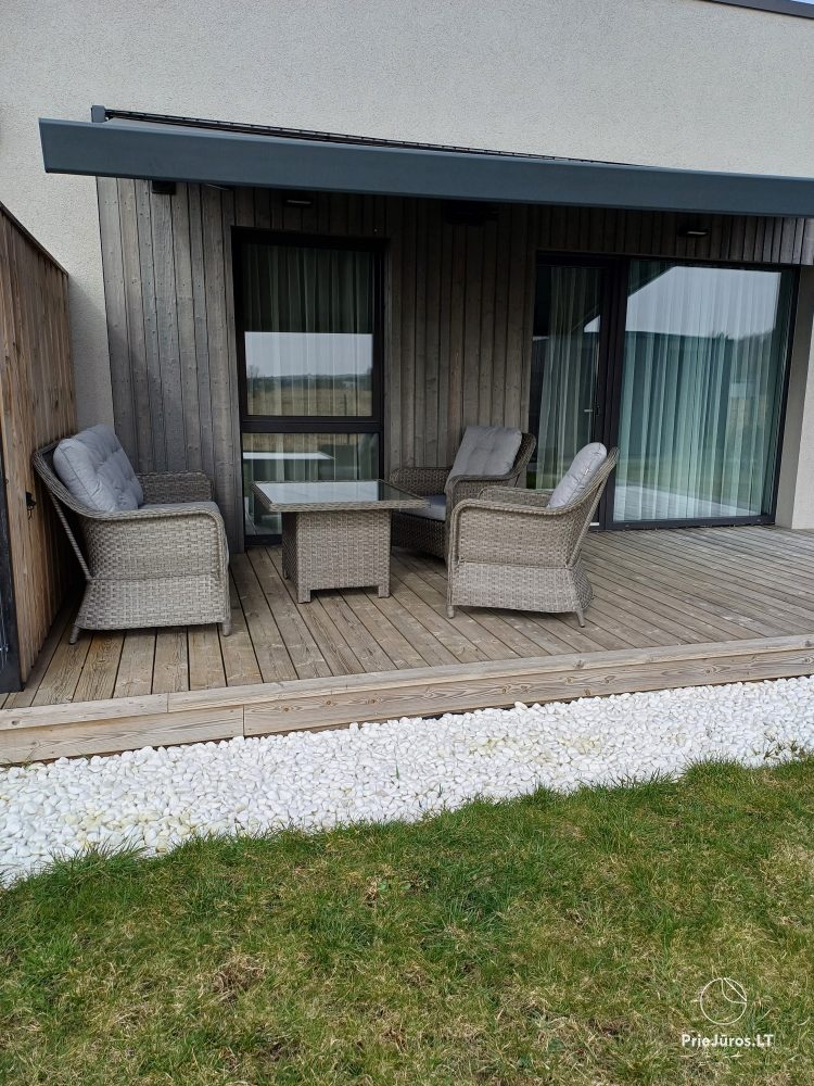 Calm rest next to the sea. Up to 8 persons