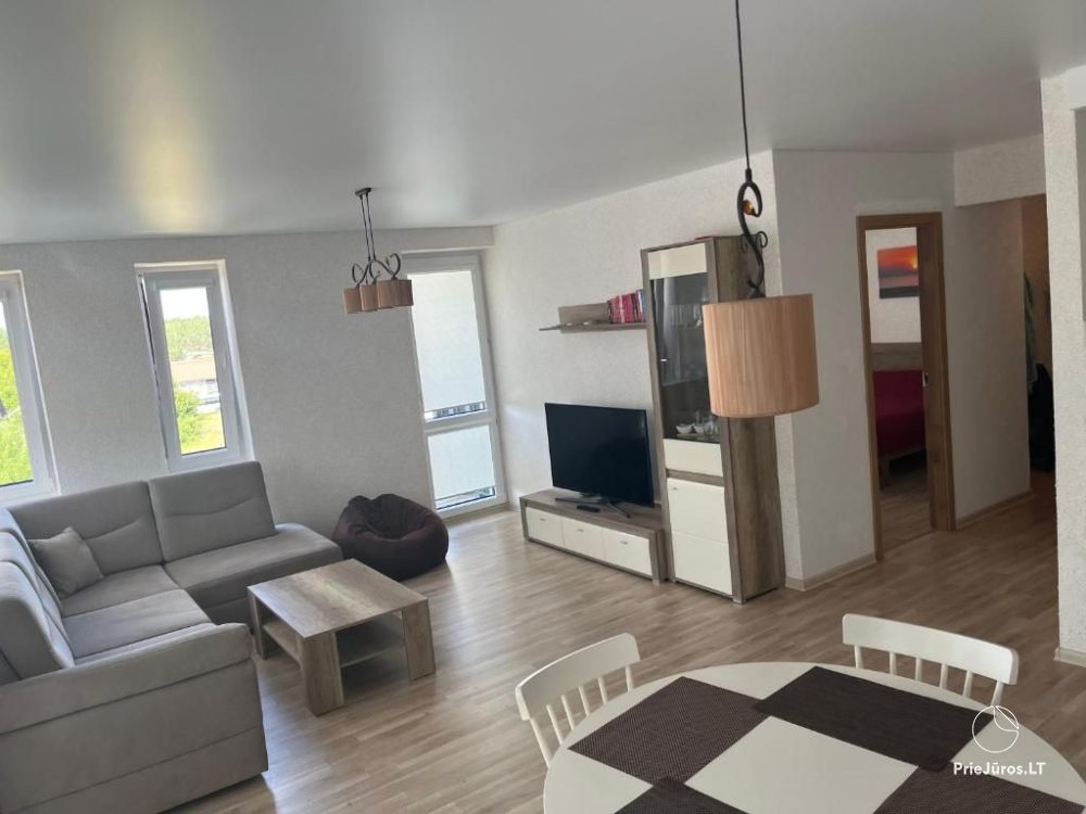 Flat (two rooms) for rent in Sventoji, about 100 meters to the se - 1