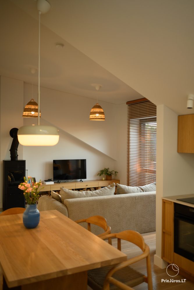 New three-bedroom apartments in Nida