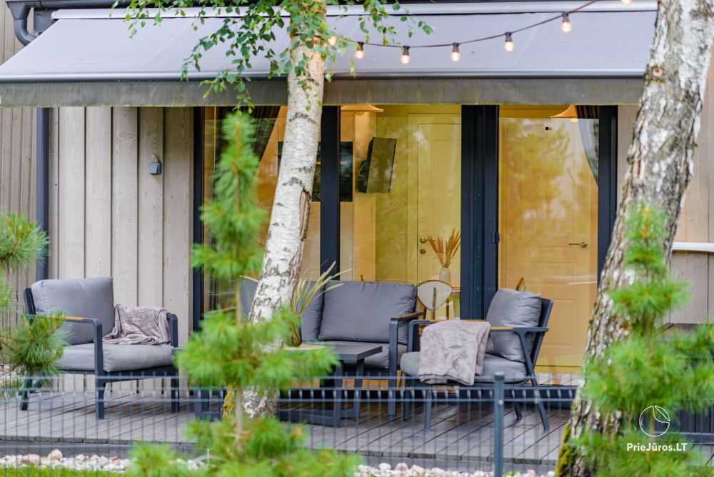 Family Beach House with heated pool in Kunigiskiai