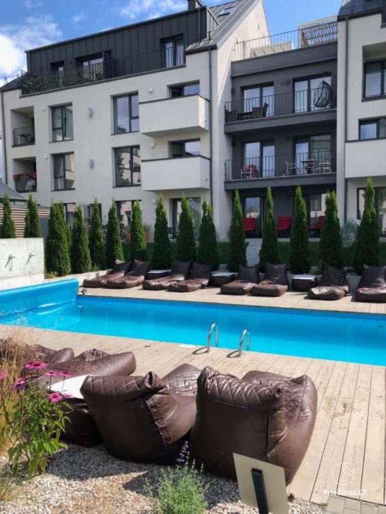 Apartment with the view to the pool and terrace in Palanga, in complex Maluno vilos - 1