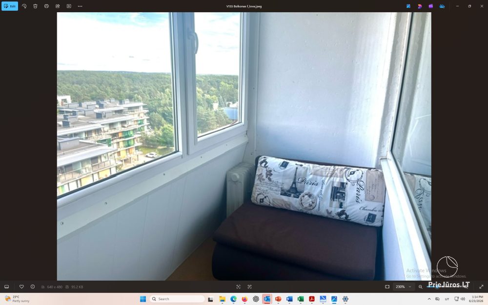 Apartment - studio with terrace and view to the sea