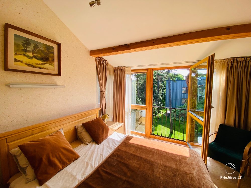 Flat Birute for rent in Palanga, in Birutes avenue, next to the Botanical park