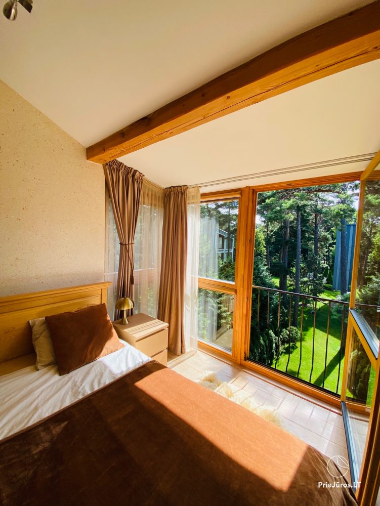 Flat Birute for rent in Palanga, in Birutes avenue, next to the Botanical park