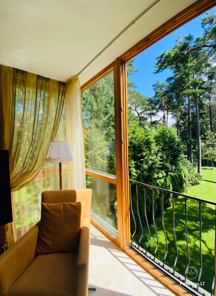 Flat Birute for rent in Palanga, in Birutes avenue, next to the Botanical park
