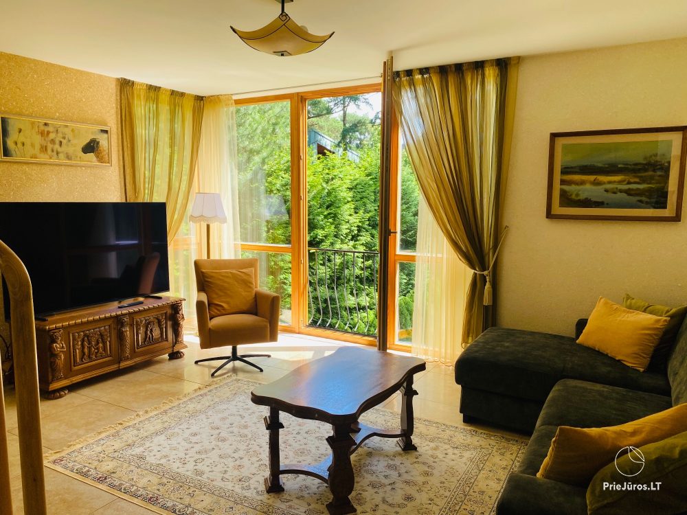 Flat Birute for rent in Palanga, in Birutes avenue, next to the Botanical park