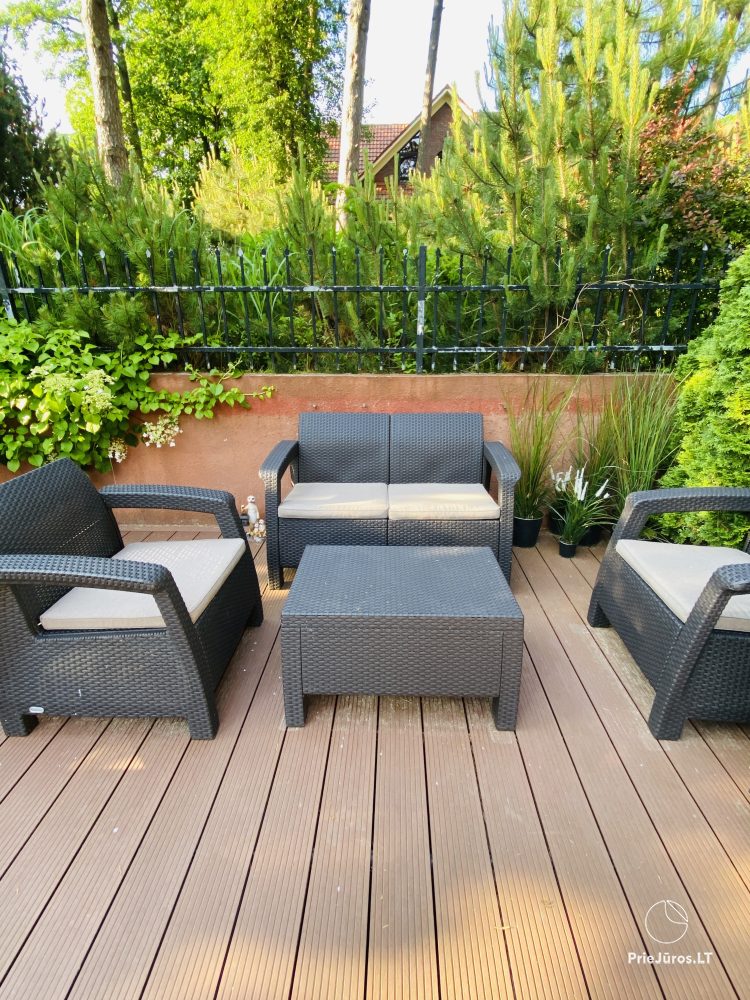 Flat Birute for rent in Palanga, in Birutes avenue, next to the Botanical park