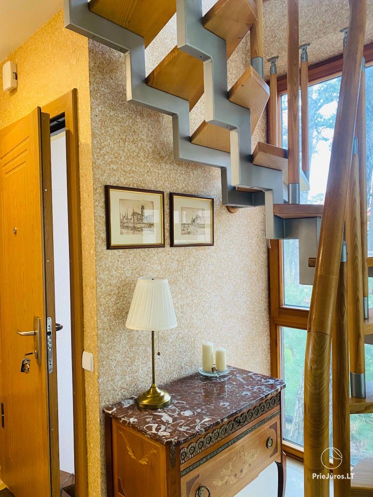 Flat Birute for rent in Palanga, in Birutes avenue, next to the Botanical park