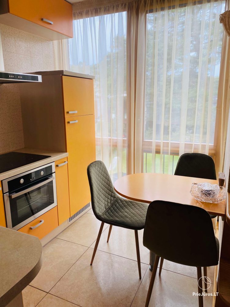 Flat Birute for rent in Palanga, in Birutes avenue, next to the Botanical park