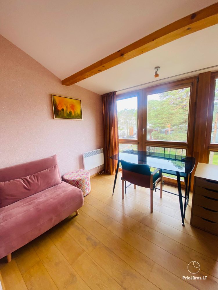 Flat Birute for rent in Palanga, in Birutes avenue, next to the Botanical park