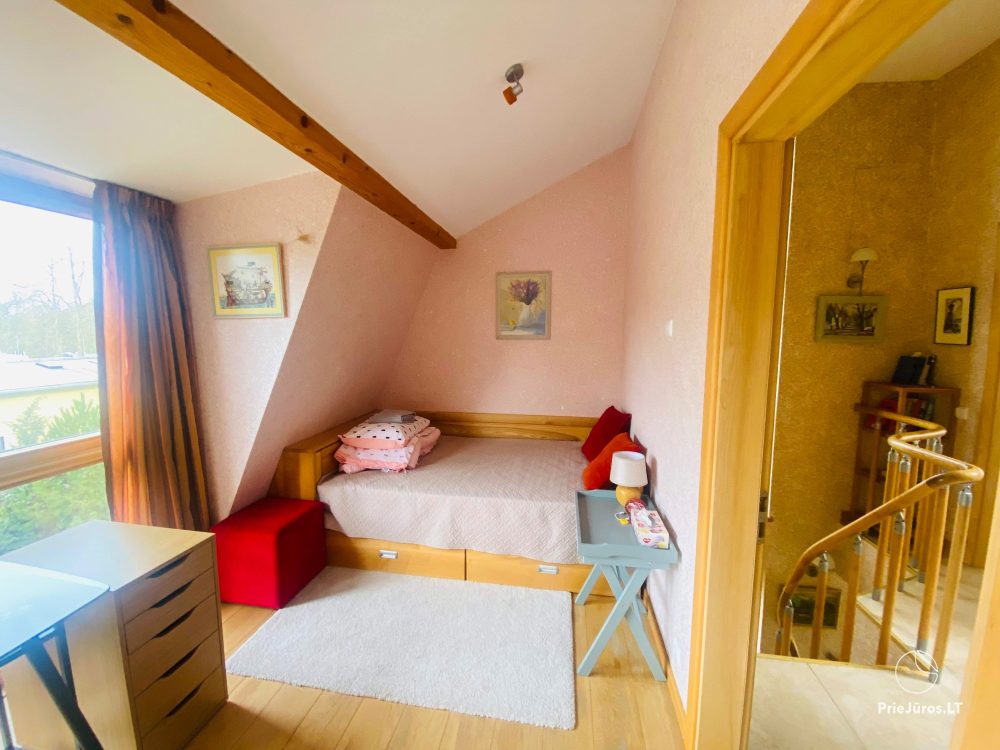 Flat Birute for rent in Palanga, in Birutes avenue, next to the Botanical park