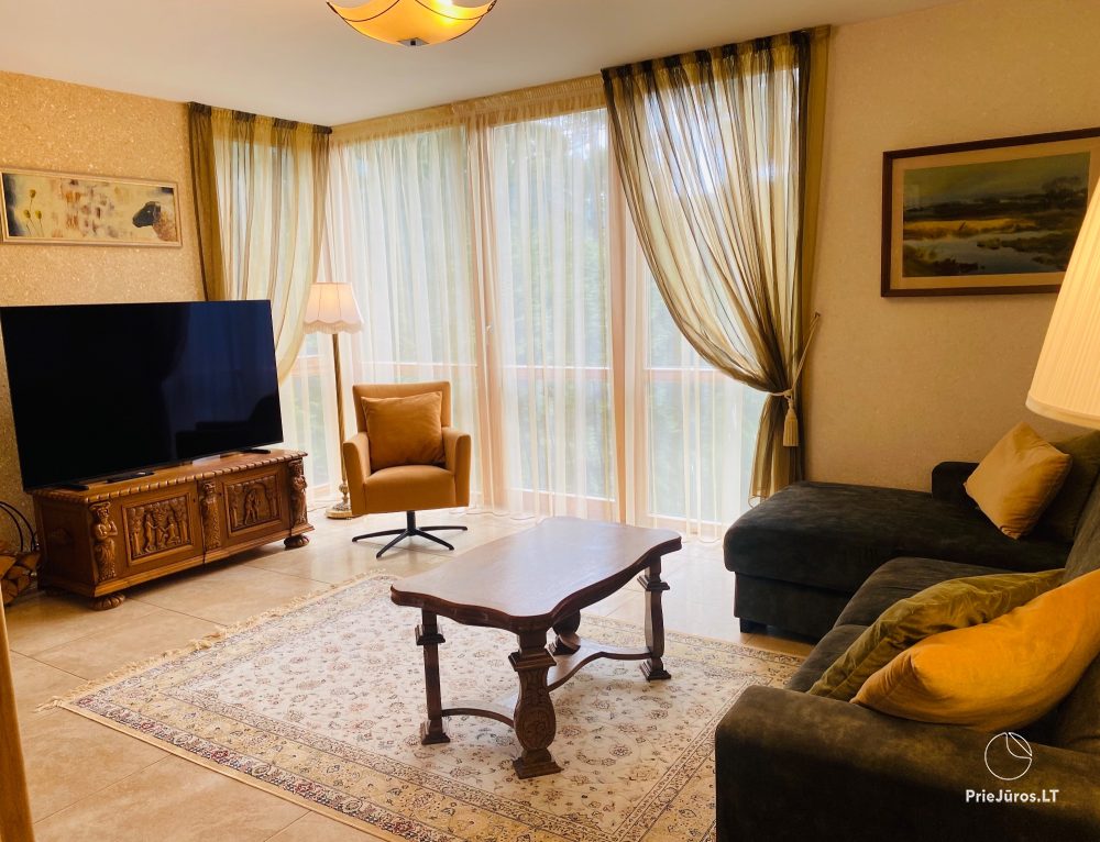 Flat Birute for rent in Palanga, in Birutes avenue, next to the Botanical park