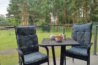 Sunny holiday flat-studio with terrace in calm place near the sea