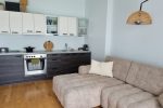 Sunny holiday flat-studio with terrace in calm place near the sea