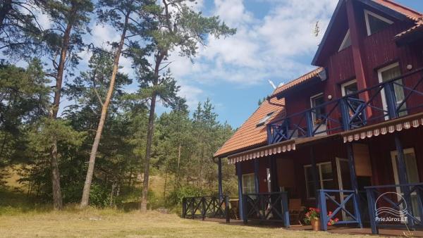 Apartment in Pervalka for up to 6 persons: separate entrance, terrace